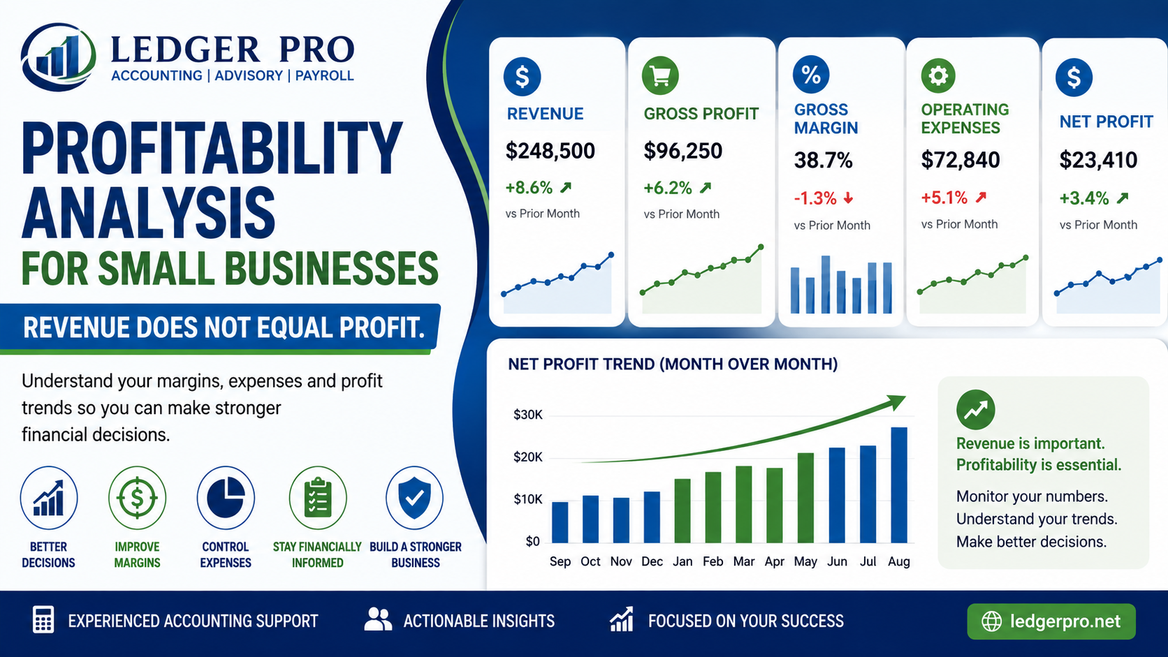 Profitability Analysis for Small Businesses | Ledger Pro
