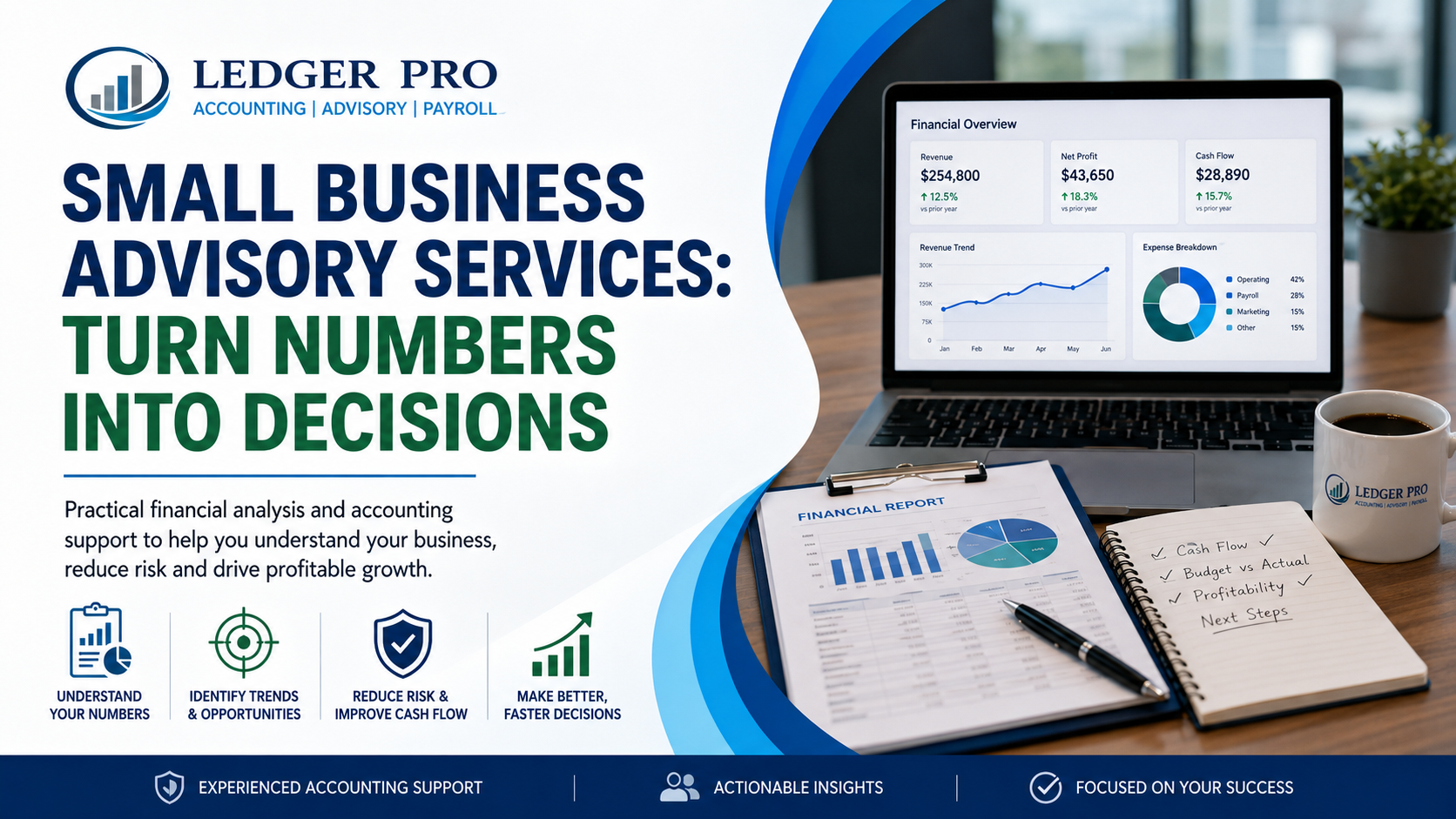 Small Business Advisory Services and Financial Analysis | Ledger Pro