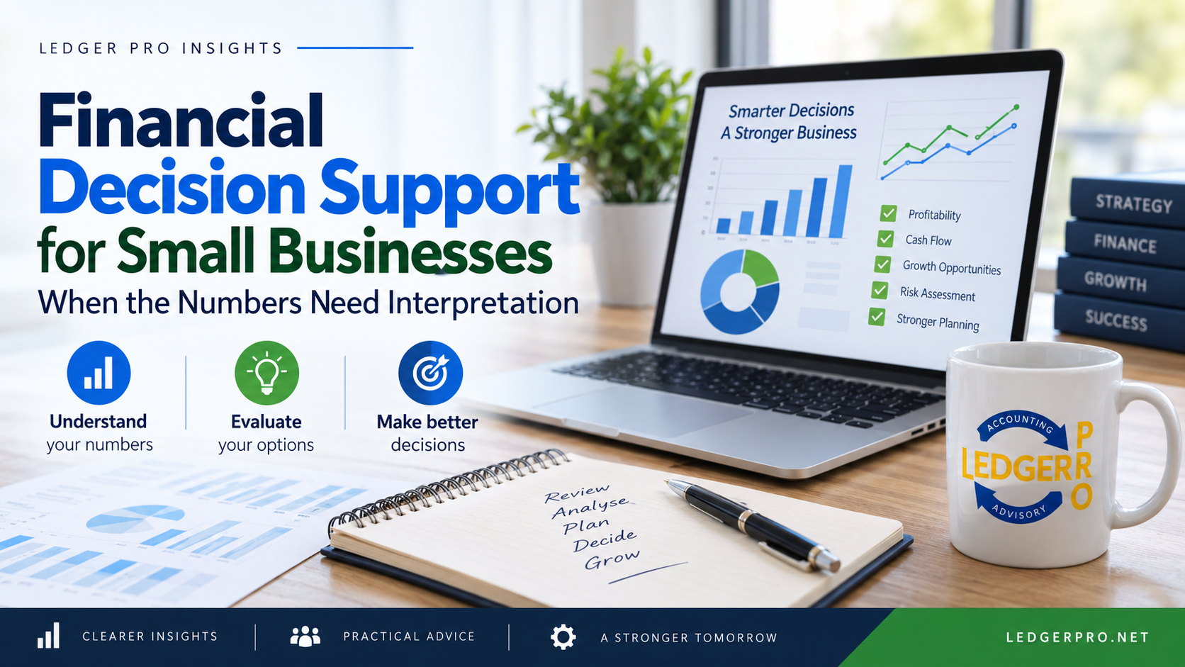 Financial Decision Support for Small Businesses | Ledger Pro